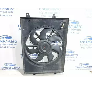 Диффузор с вентилятором радиатора Hyundai Tucson 2004-2010 253802EXXX (Арт. 21397)
